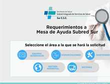 Tablet Screenshot of hospitalvistahermosa.gov.co